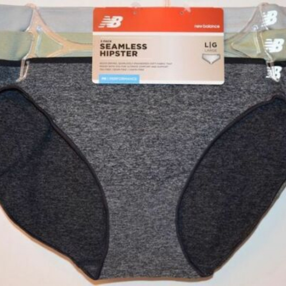 NEW BALANCE Performance Hipster Panty, Size Large